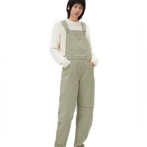 Ganni Stripe Overalls